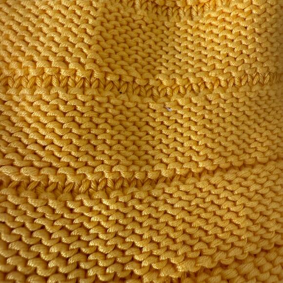 Vintage Handmade Mustard Yellow Roll neck Baby Sweater | 12 months - Picture 3 of 4